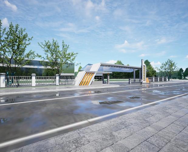 紡織廠大門設(shè)計(jì) 外觀效果圖大揭秘！